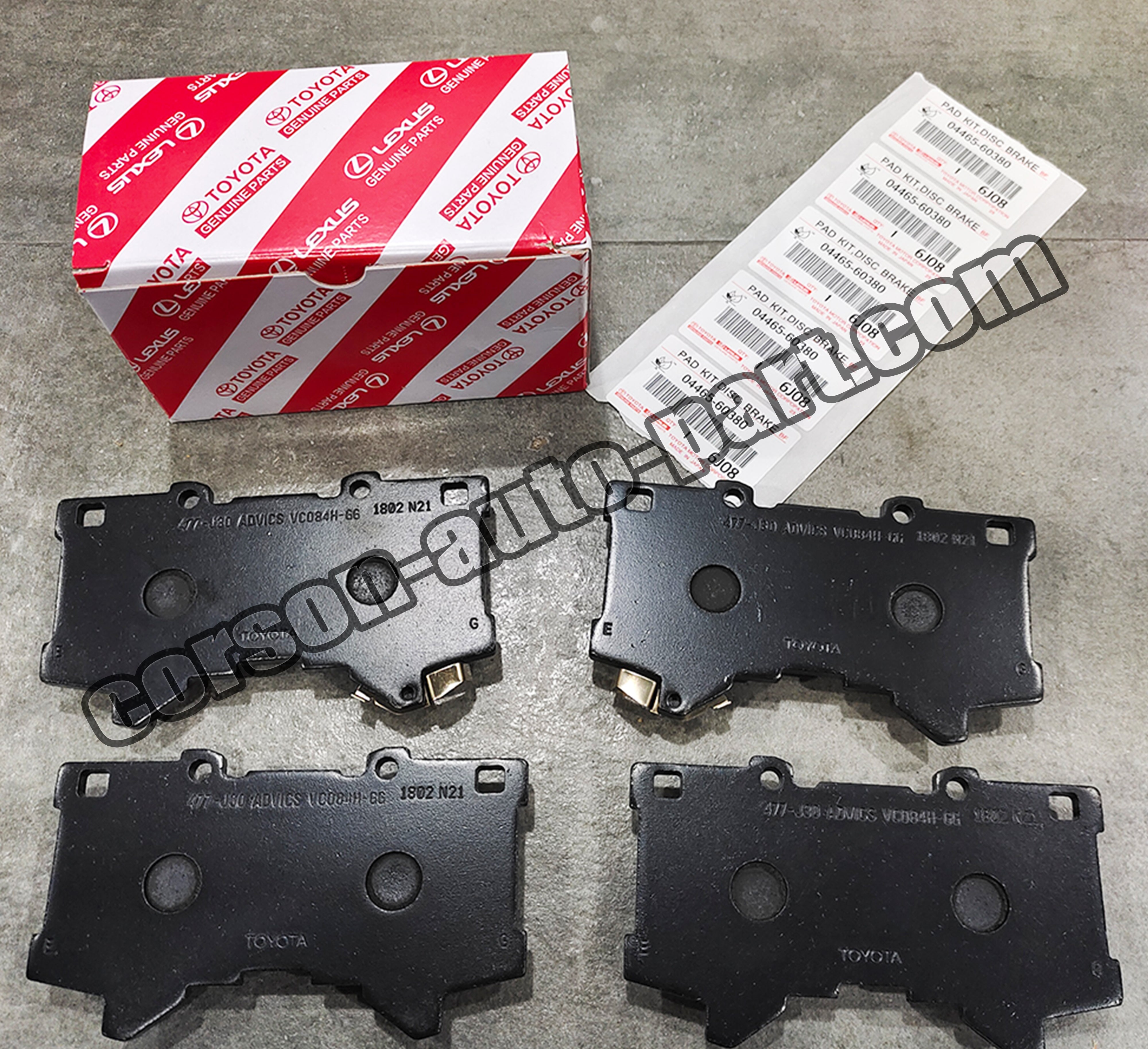 TOYOT A Kuluze LC300 GBT Trendy Products 2022 Brake pads Land Cruiser 04465-60380 PN1543
