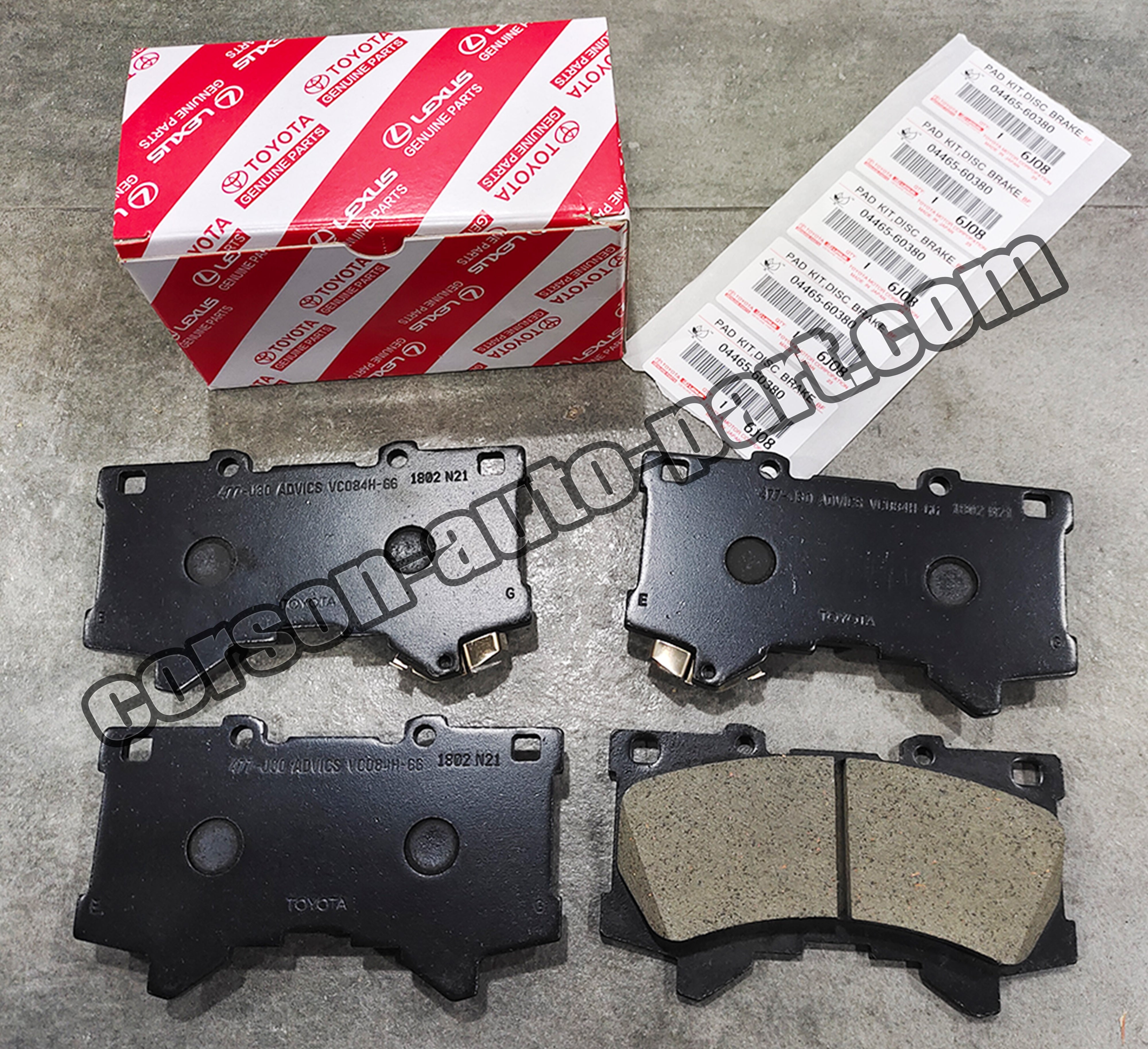 TOYOT A Kuluze LC300 GBT Trendy Products 2022 Brake pads Land Cruiser 04465-60380 PN1543