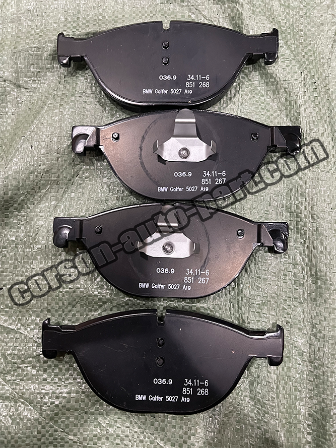 BMW 34116851269 Disc Brake Pad Set  34116775318  34116775322  34116793021