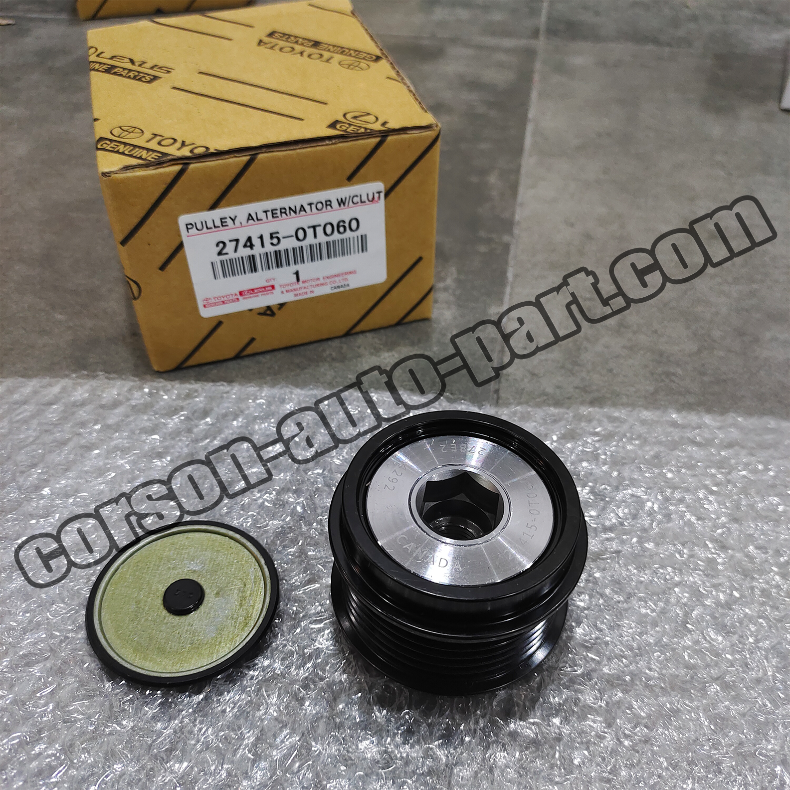Toyota 27415-0T060 Pulley, Alternator W/Clutch  27415-0T010  27415-0T011