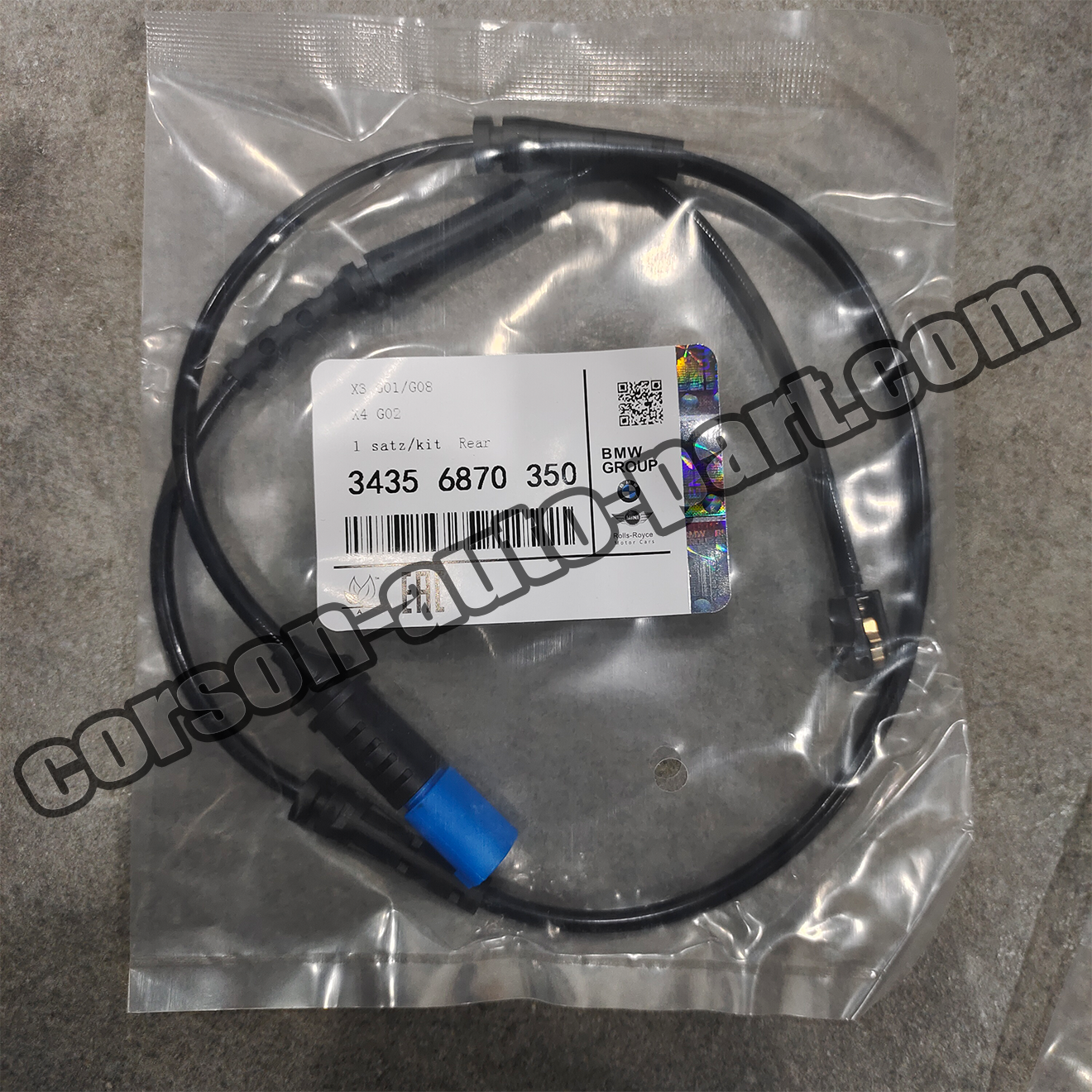 BMW 34356870350 Rear Right Brake Pad Sensor