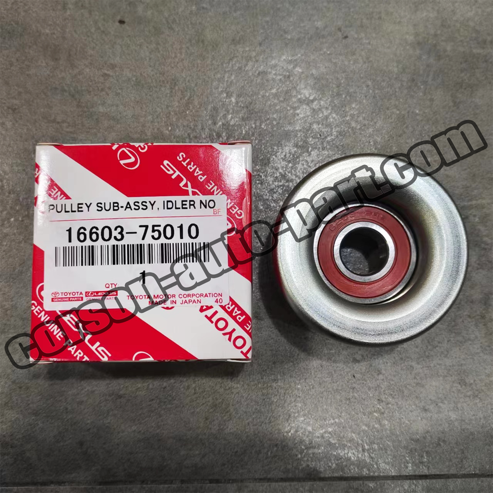 Toyota 16603-75010 PULLEY Sub-Assembly