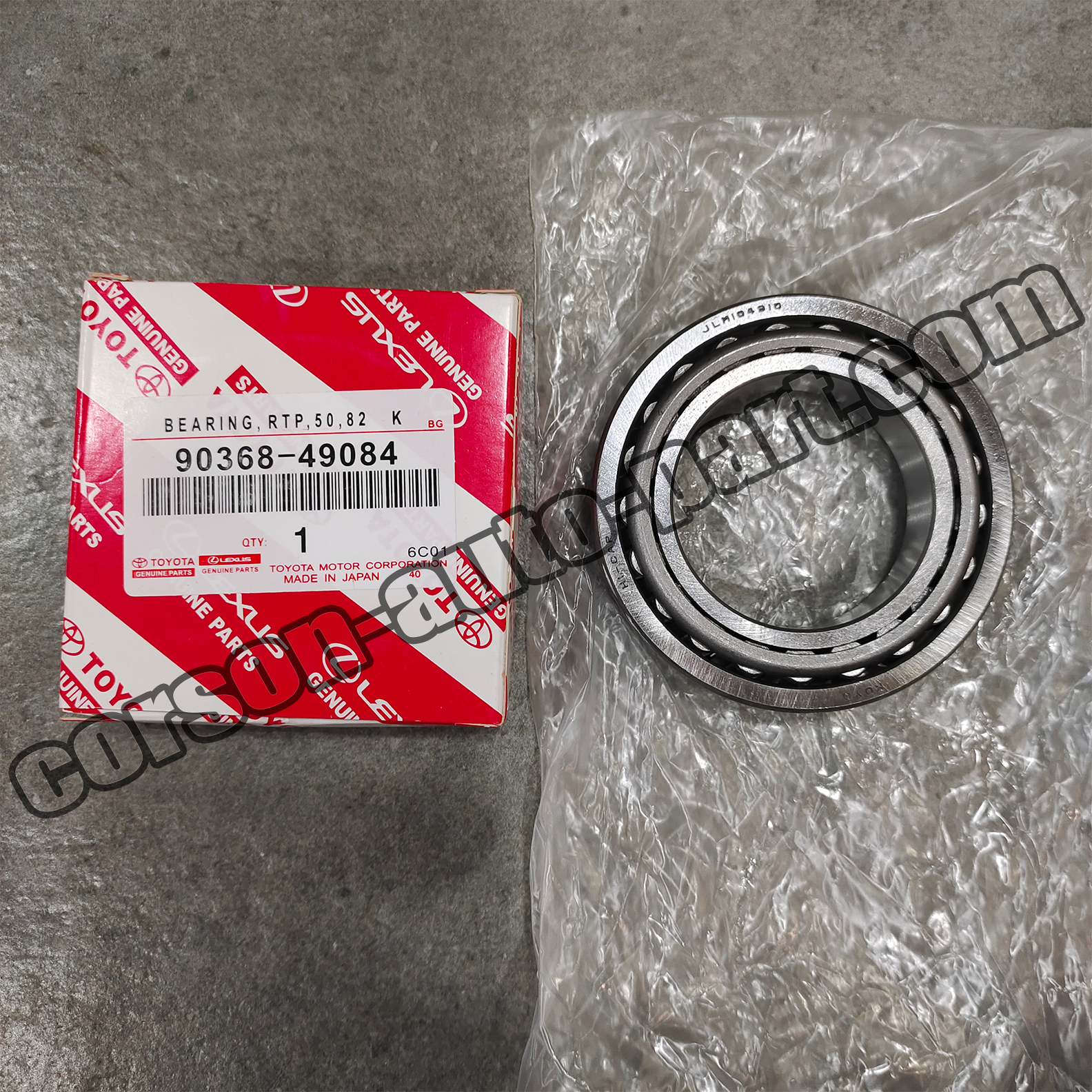 Toyota 90368-49084 Tapered Roller Bearing (For Front Axle Inner Bearing)