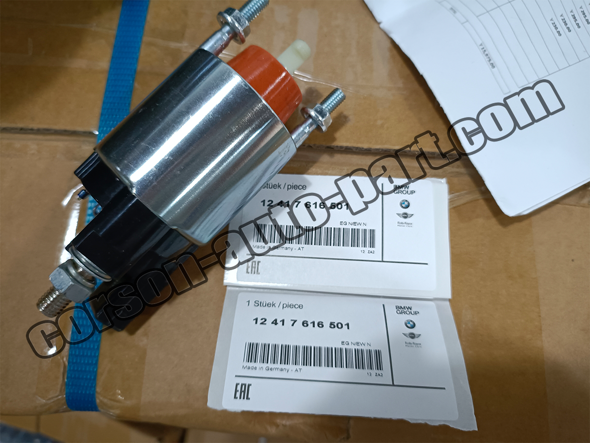 BMW 12417616501 SOLENOID SWITCH