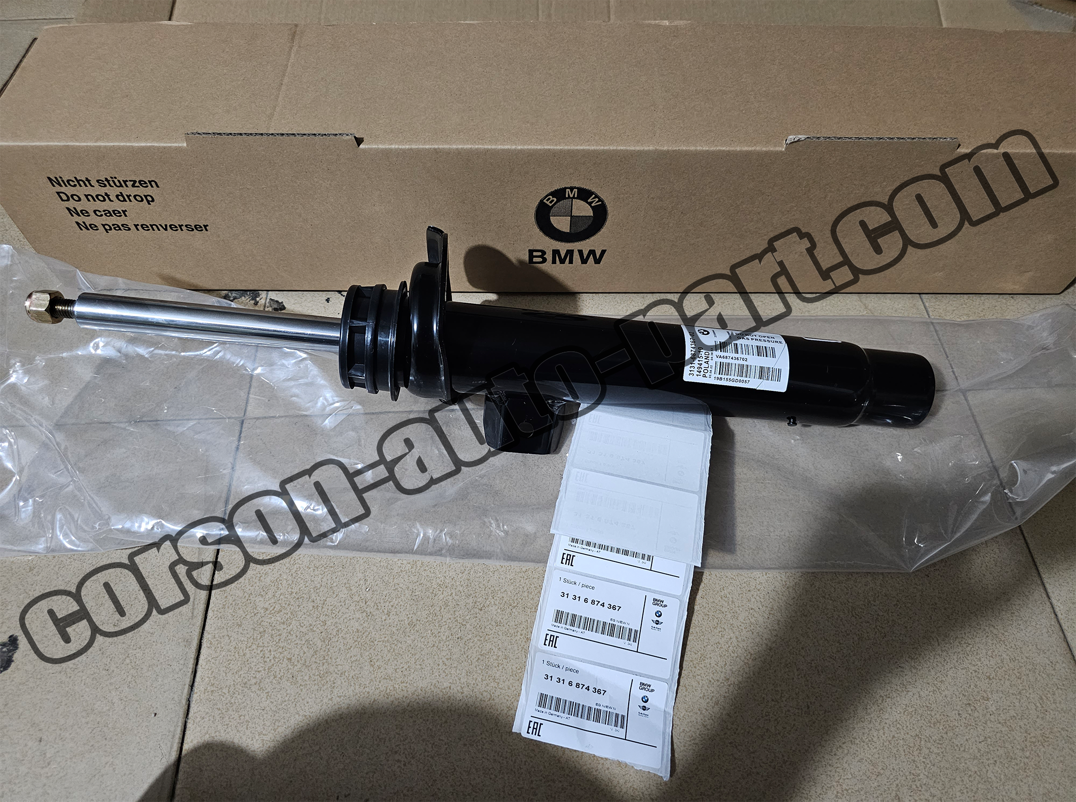 BMW 31316874367 Shock Absorber(front) 31316791665 31316854691