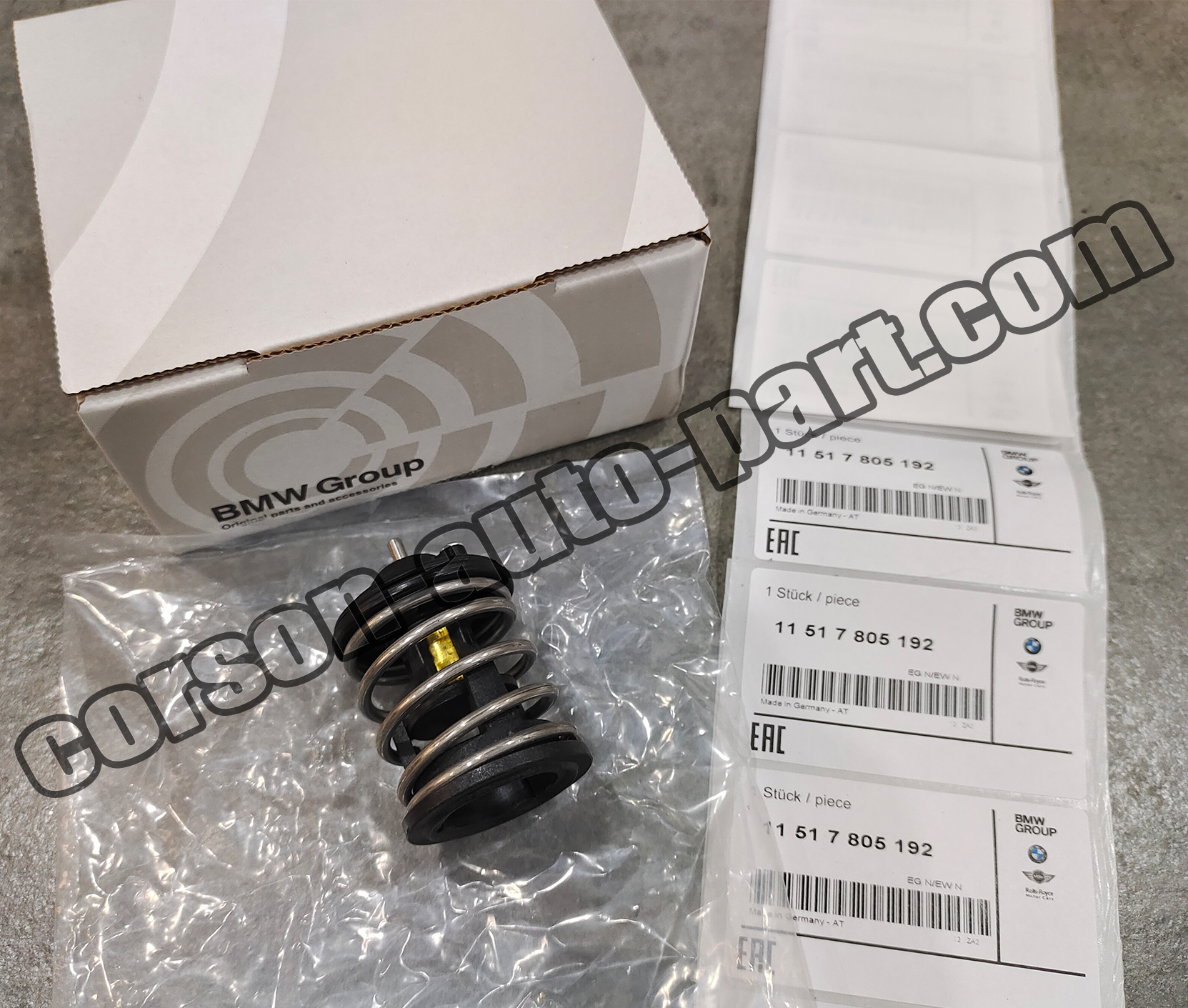 BMW 11517805192 Thermostat Coolant 11517806975 11517823193