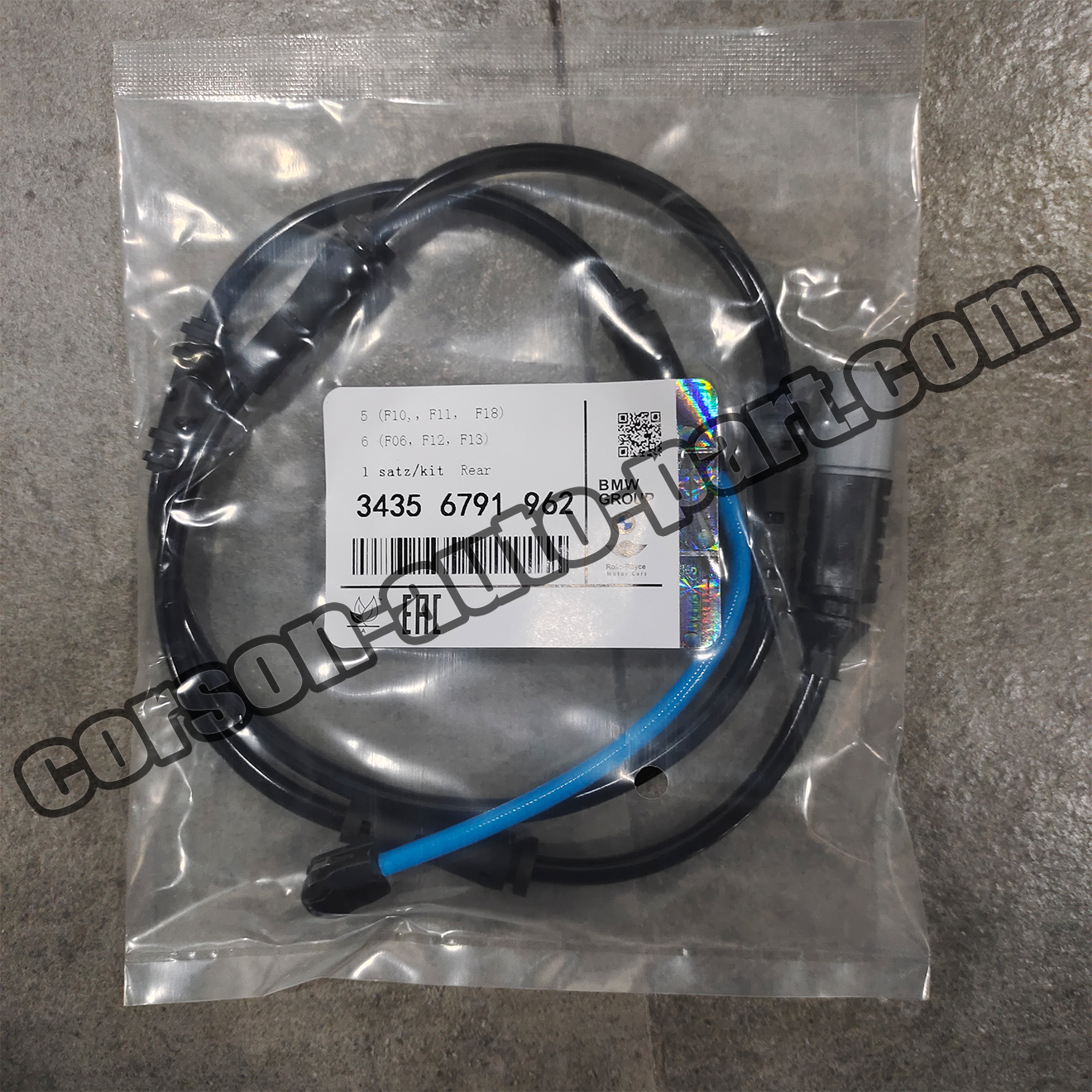 BMW 34356791962 Rear Brake Pad Sensor