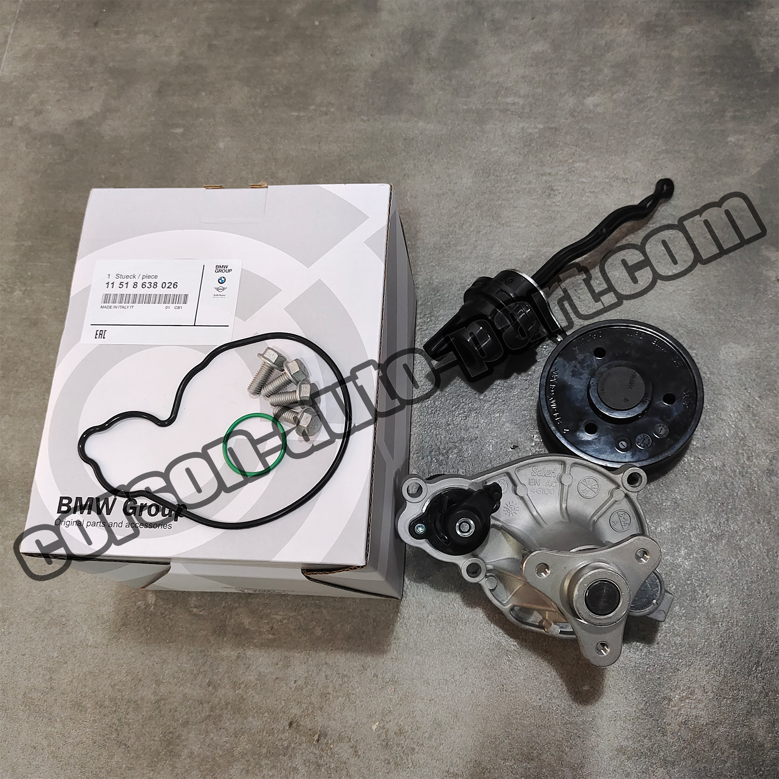 BMW 11518638026 Coolant Water Pump 11517644809