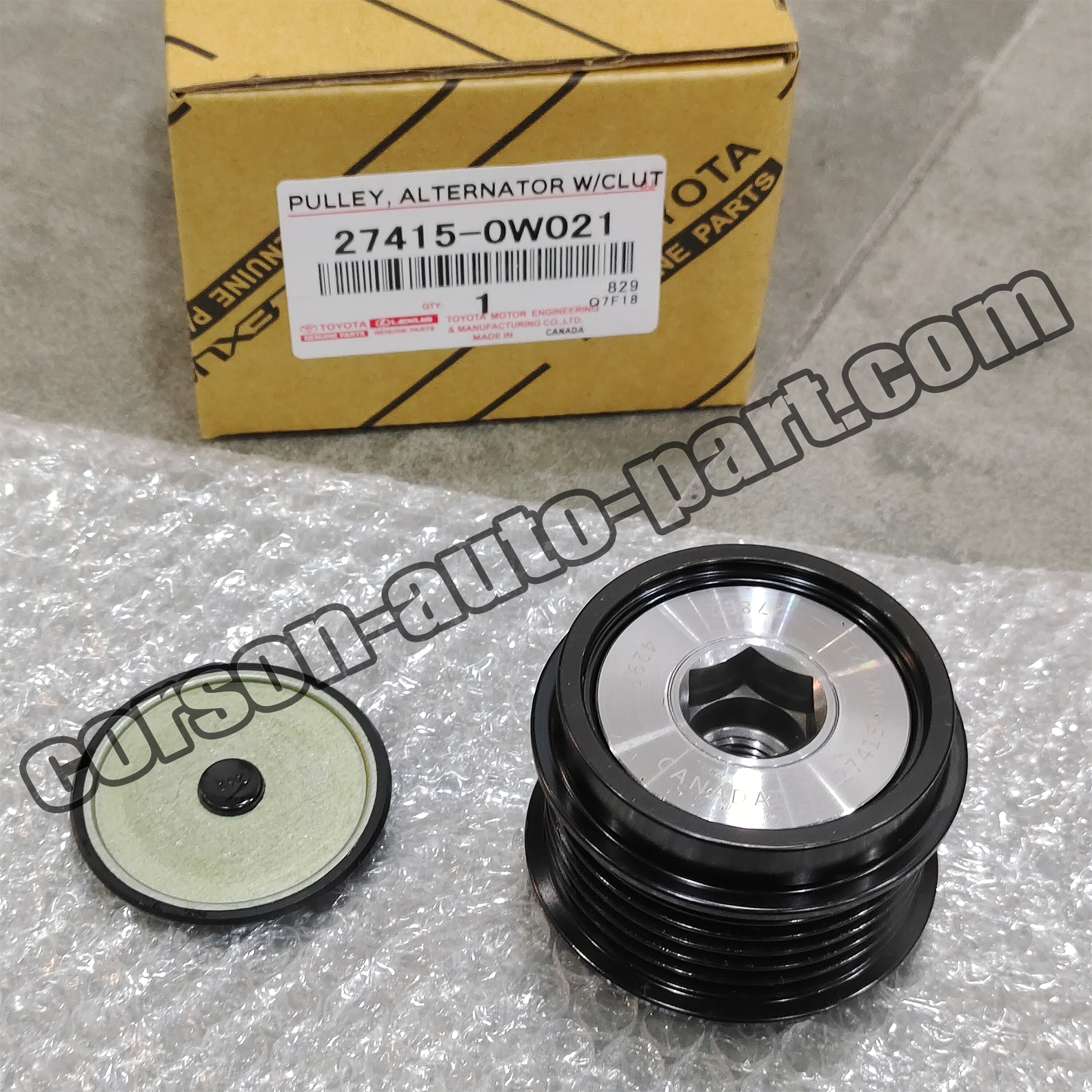 Toyota 27415-0W021 Pulley, Alternator W/Clutch 27415-0W020