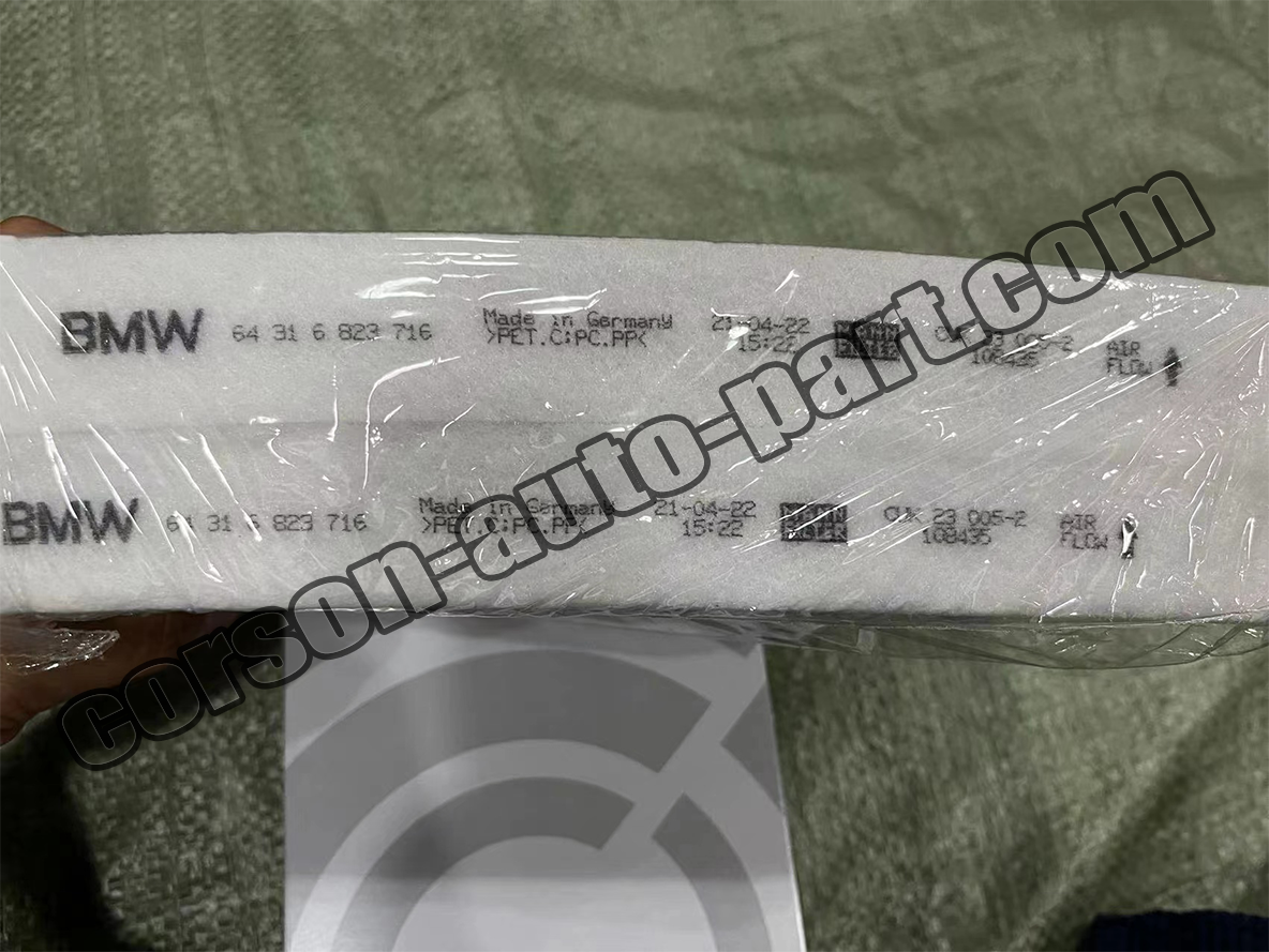 BMW 64316835405  Cabin Air Filter  64116823725  64119321875