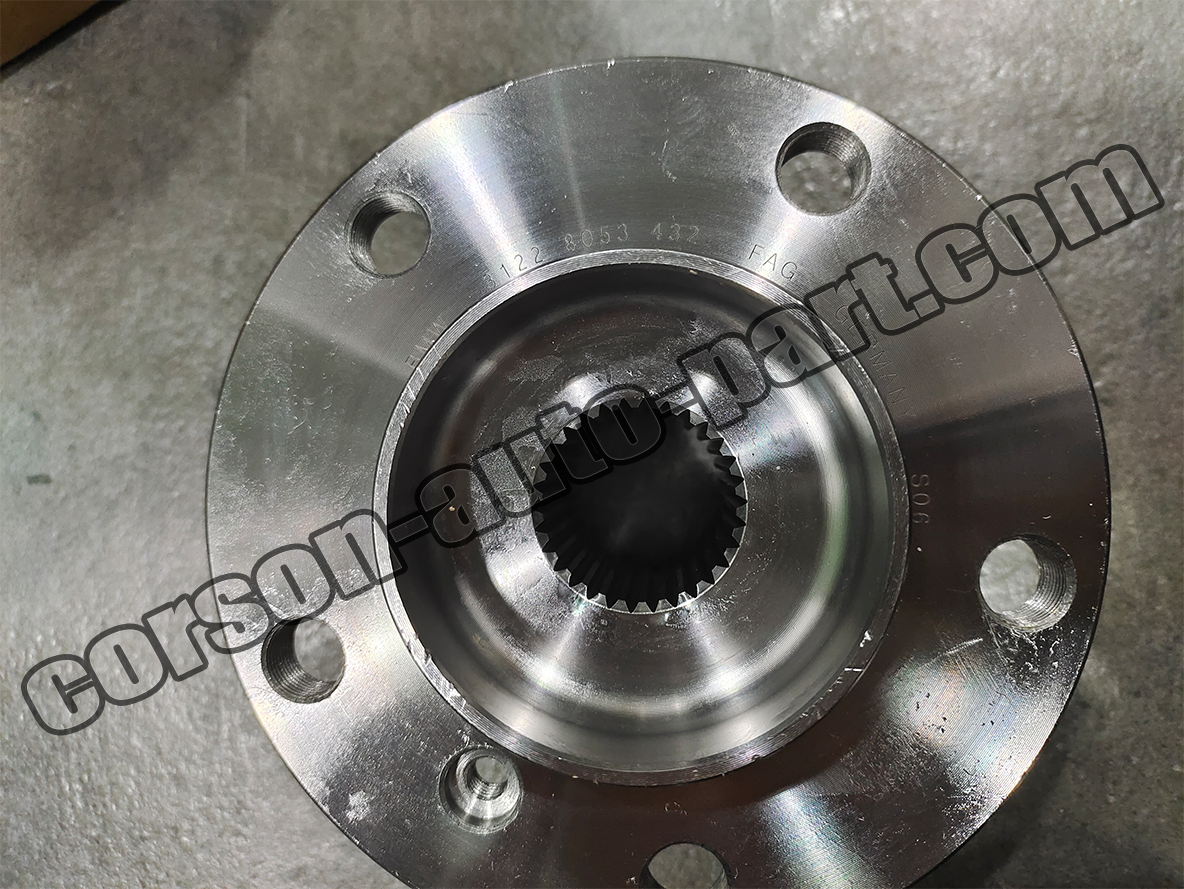 BMW 31228053432 Wheel Hub With Bearing, Front